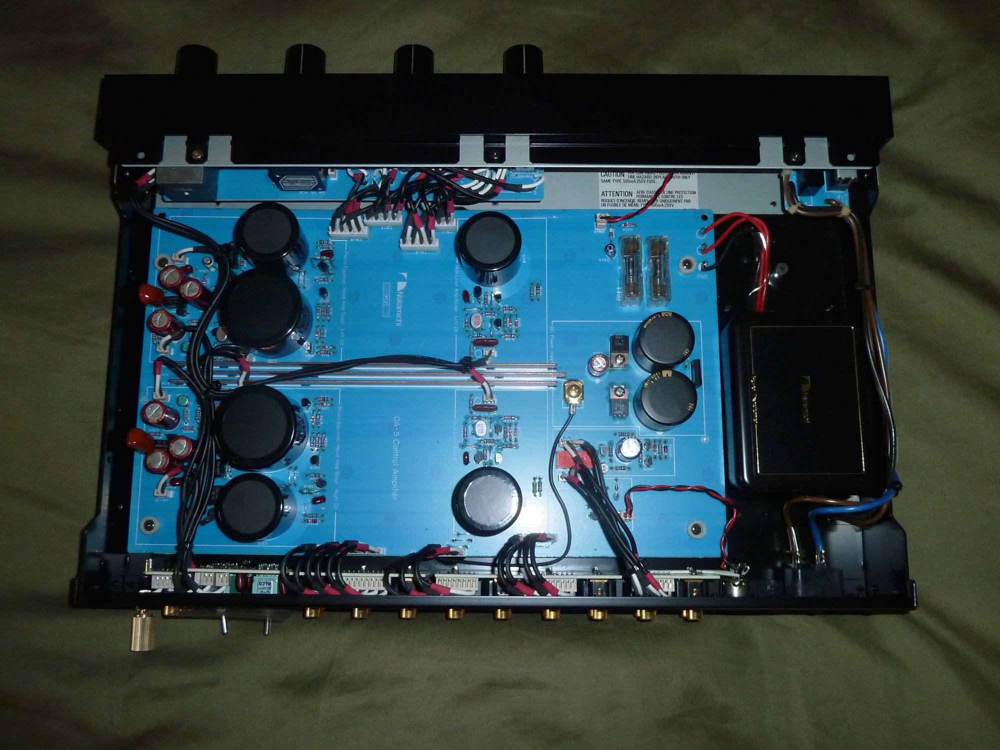 The Nakamichi CA5A preamplifier Audiophile Addicts